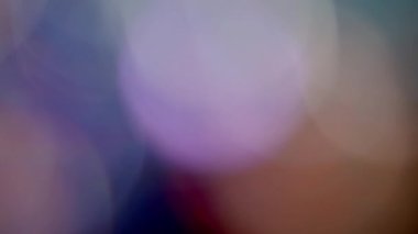 Işık sızıntıları bulanık 4K görüntüler, yanıp sönen daire mercekleri parlayan parlaklıklar bokeh örtüleri, geçişler