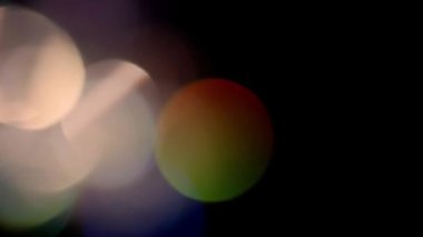 Işık organik lens sızıntısı bulanık efekt arka plan canlandırma görüntüleri geçişleri örtüyor