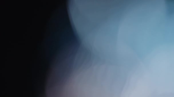 Light Leaks Abstrai Imagens Movendo Lente Círculo Piscando Brilho Bokeh — Vídeo de Stock