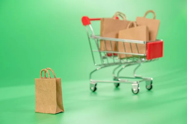 Shop Internet Commerce Marketing Online Icon Concept Cart Retail — 图库照片