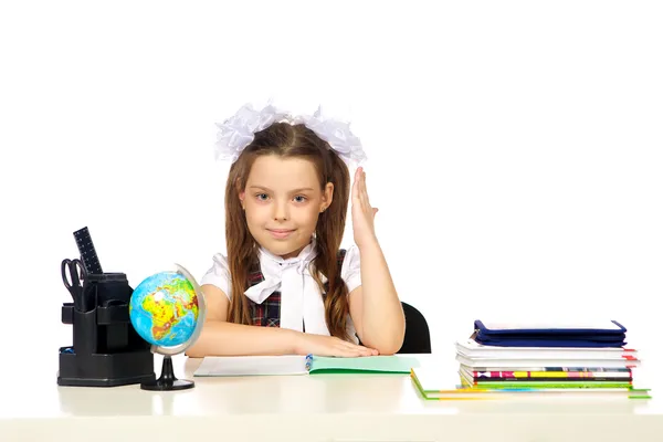 Studentessa Scuola elementare — Foto Stock