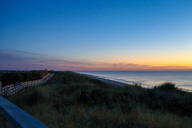 Sylt 'de güzel bir kumul manzarası var.