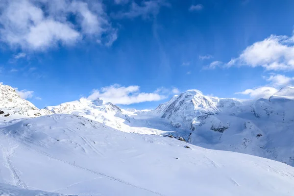 Hermoso Paisaje Los Alpes Suizos Zermatt — Foto de Stock