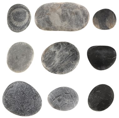 Vector stones isolated