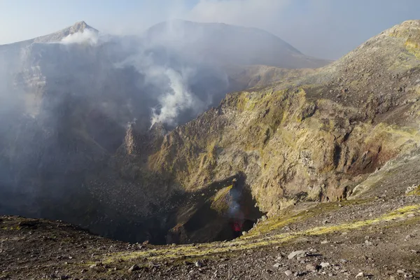 Aktywność Strombolian — Zdjęcie stockowe