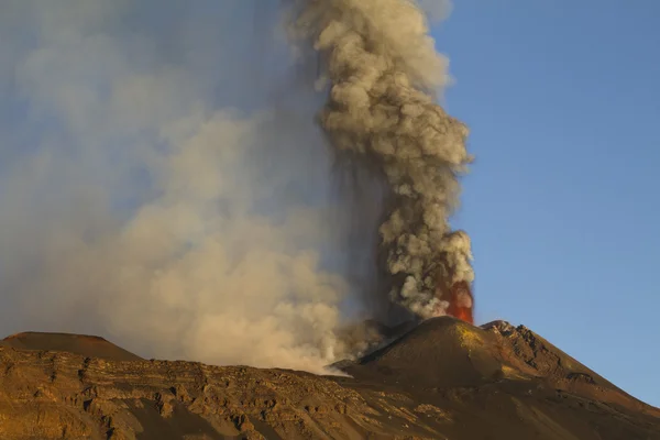 Vulkanische as — Stockfoto