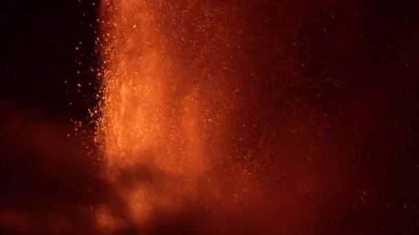 Volcano eruption — Stock Video