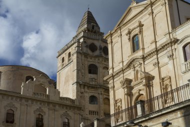 Basilica ss. salvatore e monastero, noto (Sicilya)