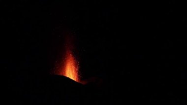 Ekim 2013 MT etna patlama