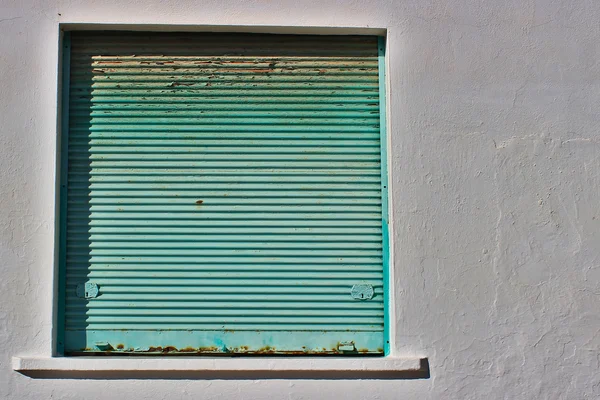 Old Window Roll Shutter — Stock Photo, Image