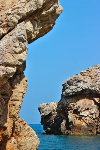 Deniz kaya yığınları — Stok fotoğraf