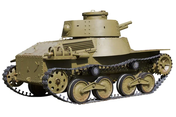 Профиль легкого танка — стоковое фото