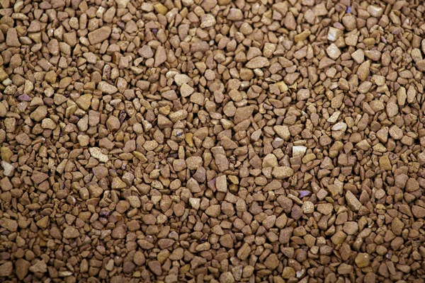 Mleté kávy granule světle hnědá — Stock fotografie