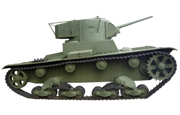 Tek bir kule ile hafif tank — Stok fotoğraf