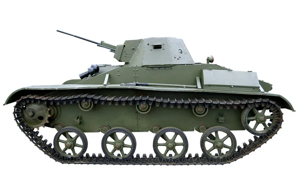 Profil sahibi eski hafif tank — Stok fotoğraf