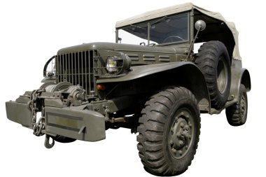 Askeri komutanın jeep
