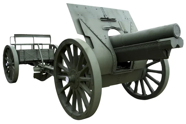 Old field howitzer — Stock Photo, Image