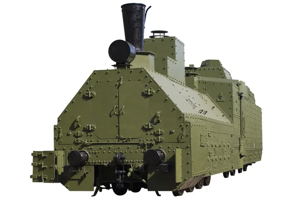 Alte Panzerlokomotive — Stockfoto