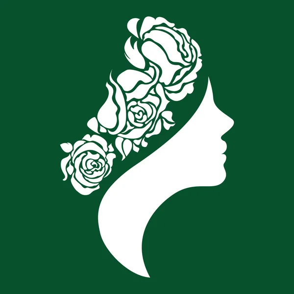 logo vektör kız
