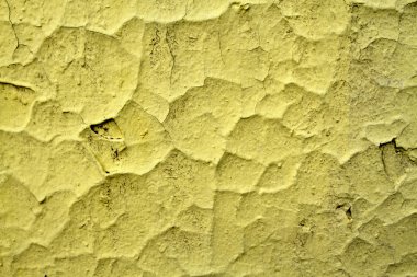 koyu sarı kırık duvar