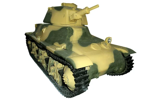 노란색-녹색 가벼운 탱크 — 스톡 사진