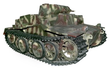 eski kamufle komuta tankı