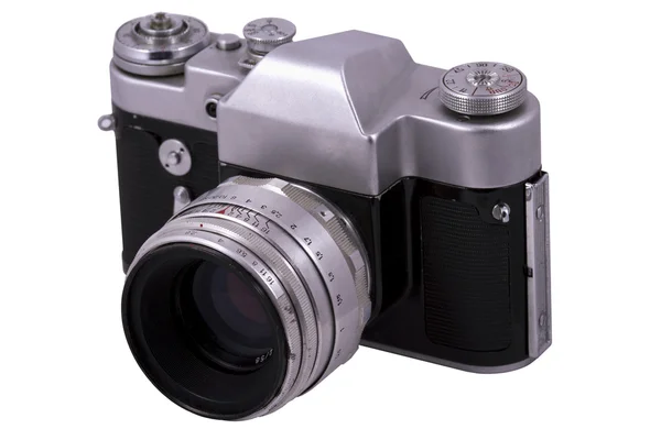 Grande vecchia macchina fotografica — Foto Stock