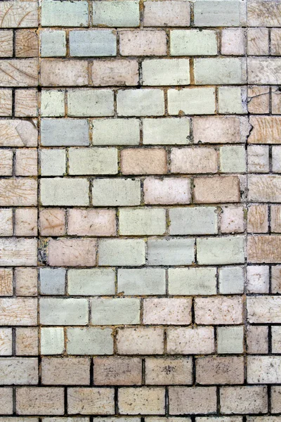 Mottled brick wall — Stock Photo, Image