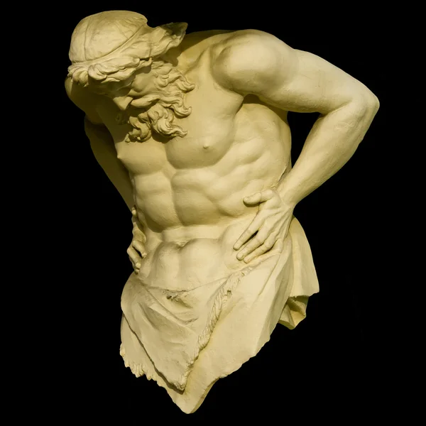 Atlante giallo torso — Foto Stock