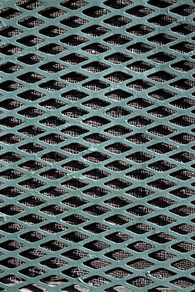 Koyu yeşil metal mesh — Stok fotoğraf