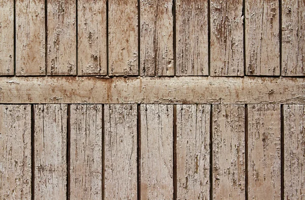 Old light brown wooden door — Stock Photo, Image