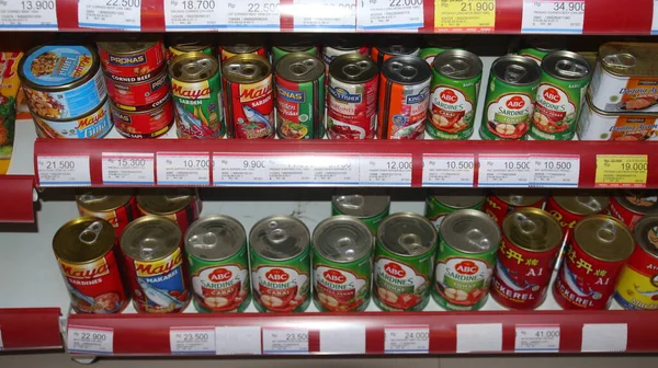 Artículos Para Hogar Alimentos Bebidas Los Supermercados —  Fotos de Stock