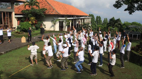 인도네시아살라 놀이터에서 사람들 2021 — 스톡 사진