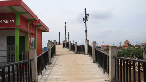 Road Bridge Construction Project Pekalongan Indonesia March 2022 — Stock Photo, Image