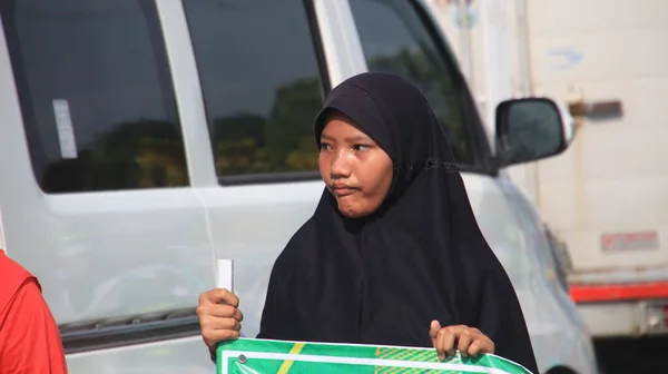 Dokumentation Foto Parad Koranen Education Park Studenter Taman Pendidikan Quran — Stockfoto