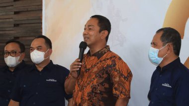 Semarang Belediye Başkanı Sayın Hendrar Prihadi, Semarang, Merkez Java Endonezya Nisan 1 2022