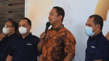 Semarang Belediye Başkanı Sayın Hendrar Prihadi, Semarang, Merkez Java Endonezya Nisan 1 2022