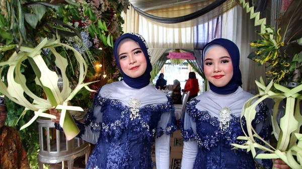 Traditional Javanese Wedding Ceremony Malang Indonesia July 2022 — Stock Photo, Image