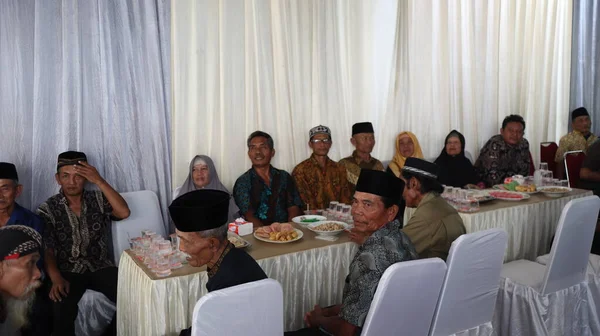 Traditional Javanese Wedding Ceremony Malang Indonesia July 2022 — Fotografia de Stock