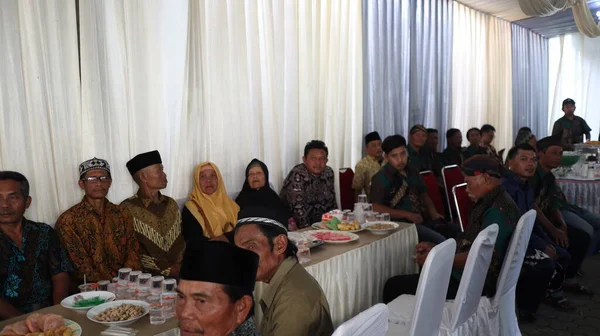 Traditional Javanese Wedding Ceremony Malang Indonesia July 2022 — Stock Fotó