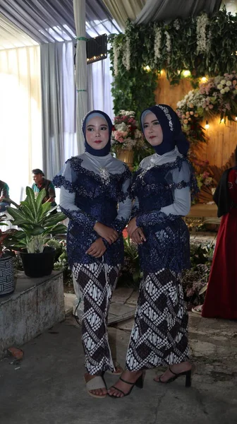 Traditional Javanese Wedding Ceremony Malang Indonesia July 2022 — Stock Photo, Image