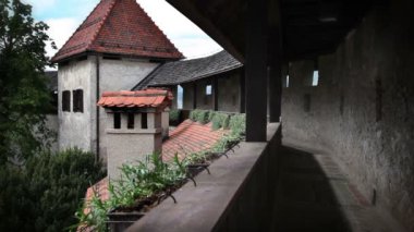 Castle'nın balkon kadeh