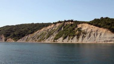 hareketli tekne alınan piran yakınındaki kıyı