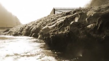 nehir ve çevresinde peyzaj