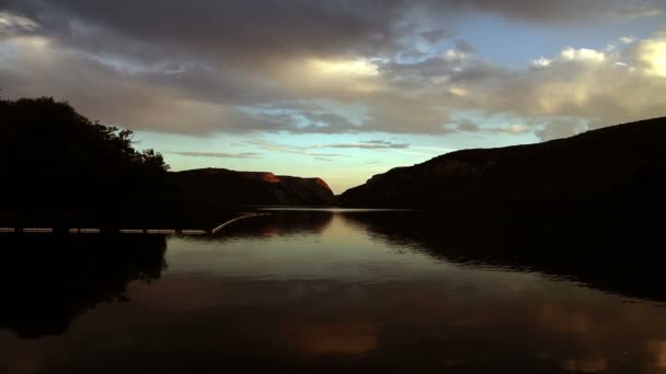 Beau paysage dans le parc national de Krka — Video