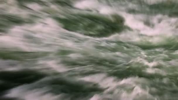 Shot of a river whirlpool — Stock Video