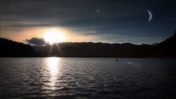 Lago di Bled — Video Stock