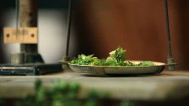 atlama eski moda şekilde weighin yakın çekim