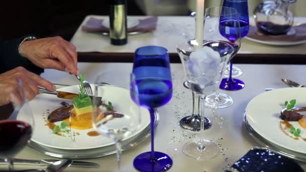 Gros plan de manger dans un restaurant de fany 