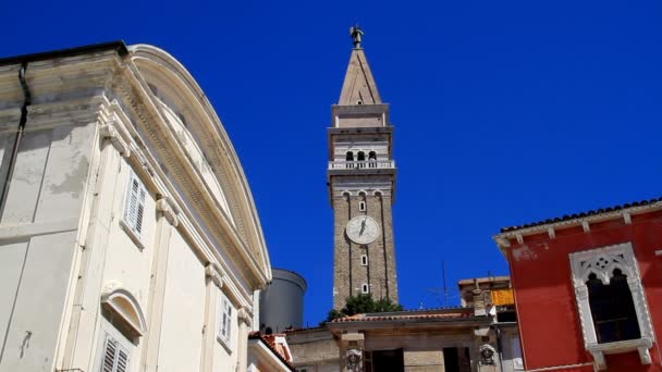 A Igreja Famosa — Vídeo de Stock